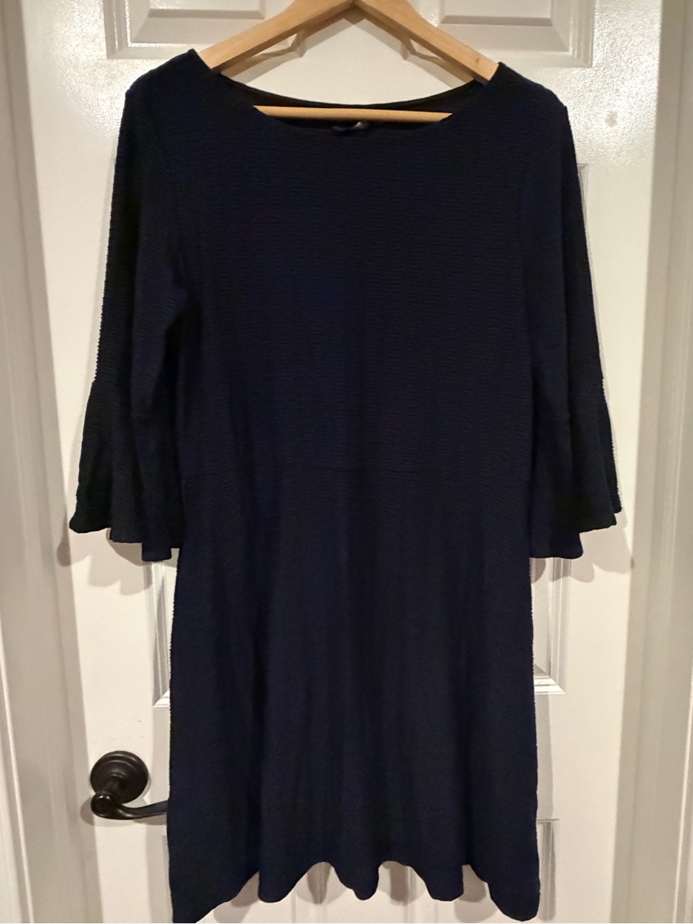 Alyx Petite Women’s Navy Bell Sleeve Dress XL